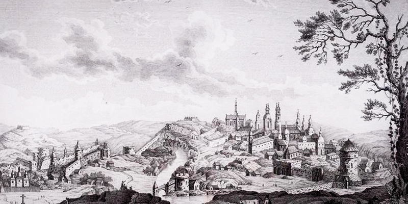 Старый город на гравюре Кошкина